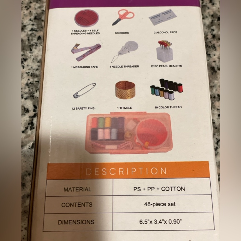 Sewing Kit β 48 Pieces - Picture 7 of 14